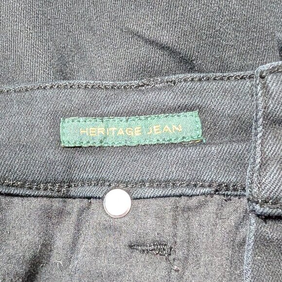 Lauren Ralph Lauren Black Heritage Straight Leg Jeans Classic Denim Women's 4‎ - Picture 10 of 10